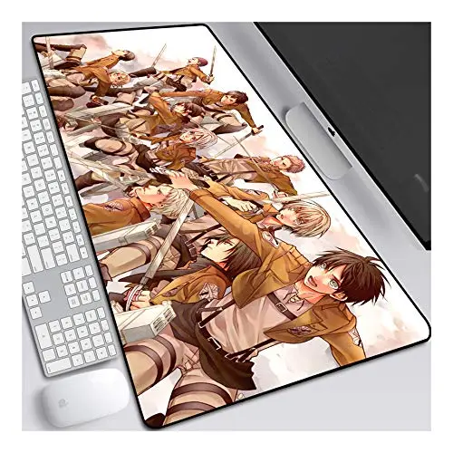 Alfombrilla XL Attack on Titan 70 x 30 cm — diseño A, ref. 9346 (ITBT)