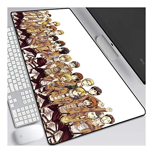 Alfombrilla XL Attack on Titan 70 x 30 cm — diseño F, ref. 9349 (ITBT)