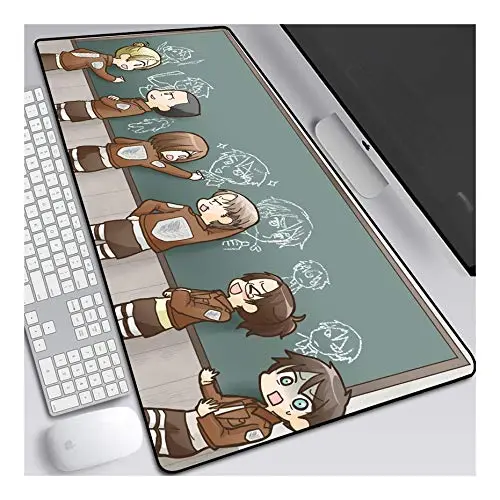 Alfombrilla XXL Attack on Titan 80 x 30 cm — diseño A (ITBT)