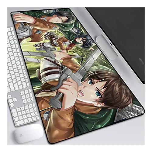 Alfombrilla XXL Attack on Titan 80 x 30 cm — diseño D (ITBT)