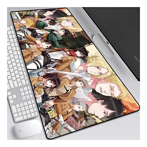 Alfombrilla XXL Attack on Titan 90 x 40 cm — diseño A, segunda serie (ITBT)