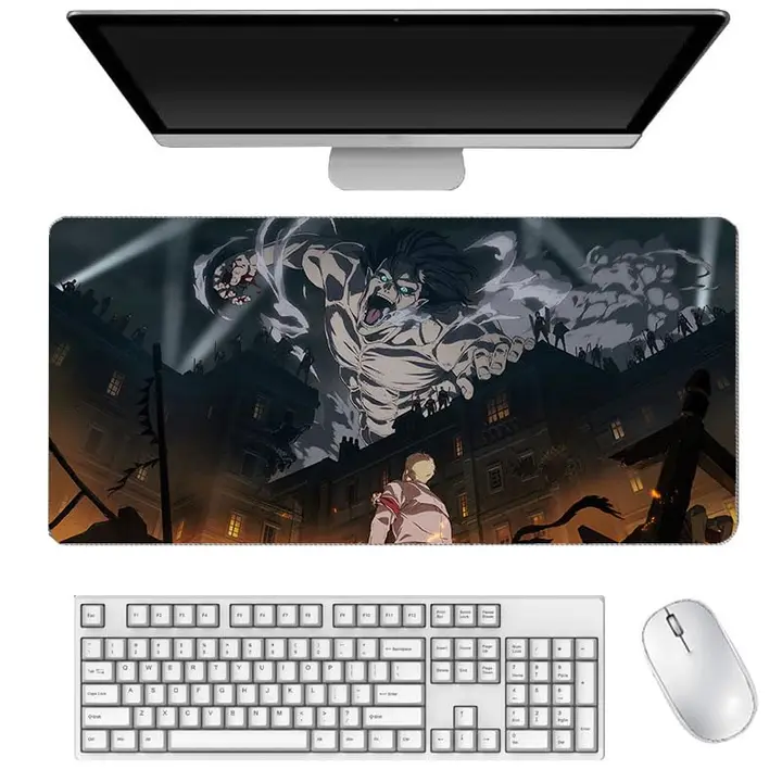 Alfombrilla XXL de Attack on Titan (40 x 90 cm) — diseño Tipo 3