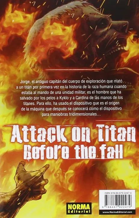 Ataque a los Titanes: Antes de la Caída 5 (Norma)
