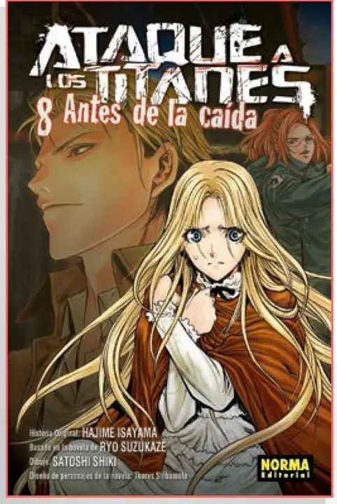 Ataque a los Titanes: Antes de la Caída 8 (Norma)