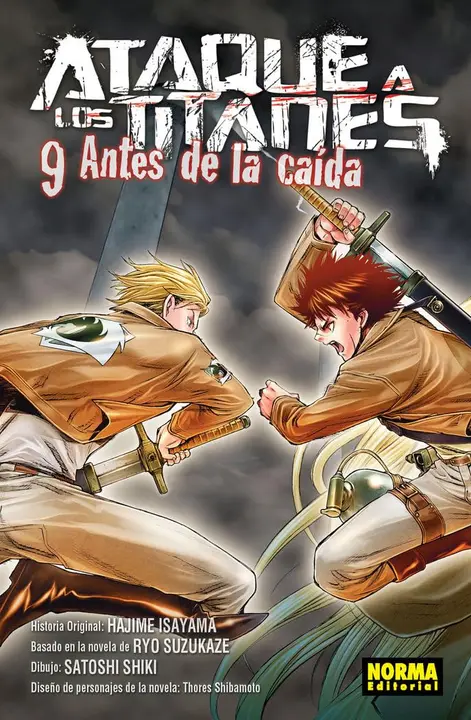 Ataque a los Titanes: Antes de la Caída 9 (Norma)