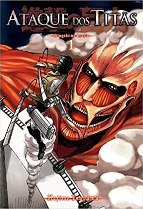 Ataque dos Titãs 1 — manga en portugués de Brasil (Panini)