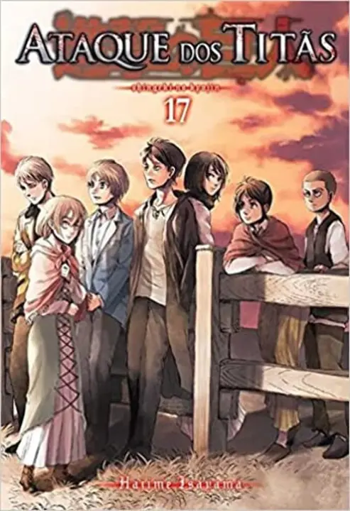 Ataque dos Titãs 17 — manga en portugués de Brasil (Panini)