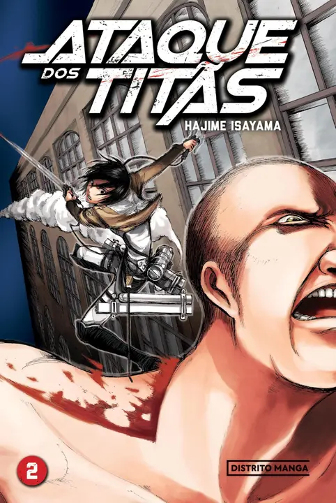 Ataque dos Titãs 2 — manga en portugués de Portugal (Distrito Manga)