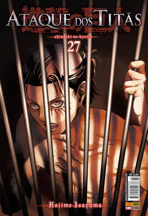 Ataque dos Titãs 27 — manga en portugués de Brasil (Panini)