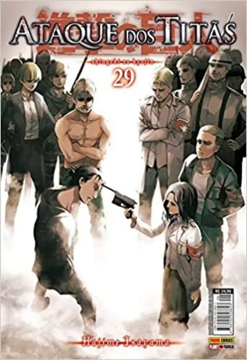Ataque dos Titãs 29 — manga en portugués de Brasil (Panini)