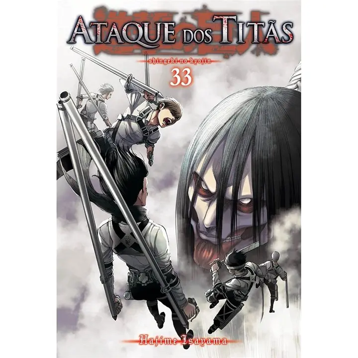 Ataque dos Titãs 33 — manga en portugués de Brasil (Panini)