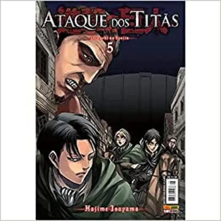 Ataque dos Titãs 5 — manga en portugués de Brasil (Panini)