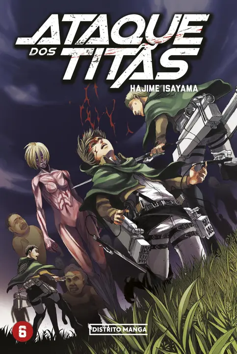 Ataque dos Titãs 6 — manga en portugués de Portugal (Distrito Manga)