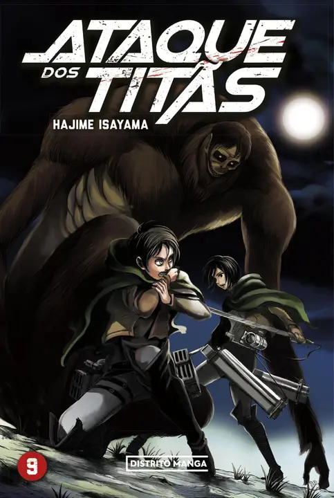 Ataque dos Titãs 9 — manga en portugués de Portugal (Distrito Manga)