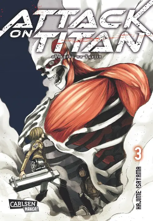 Attack on Titan 03 — manga en alemán (Carlsen)