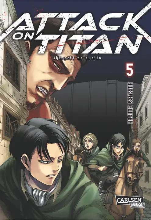 Attack on Titan 05 — manga en alemán (Carlsen)