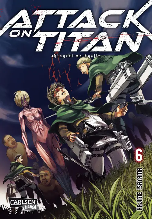Attack on Titan 06 — manga en alemán (Carlsen)