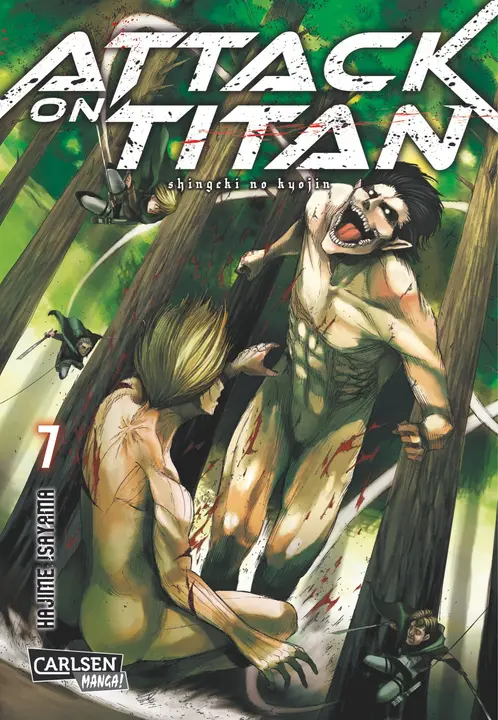 Attack on Titan 07 — manga en alemán (Carlsen)