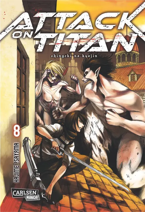 Attack on Titan 08 — manga en alemán (Carlsen)
