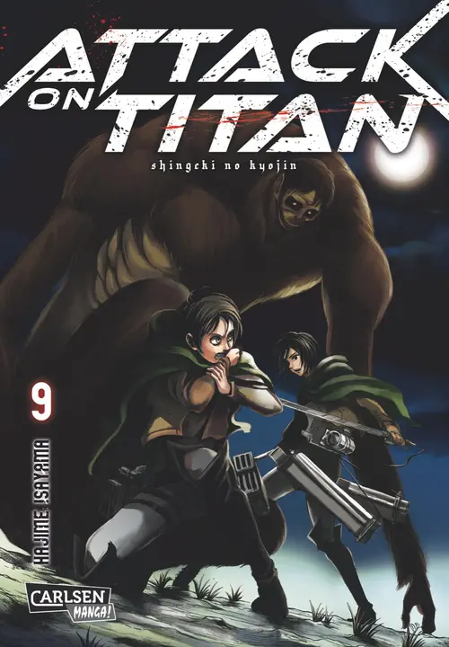 Attack on Titan 09 — manga en alemán (Carlsen)
