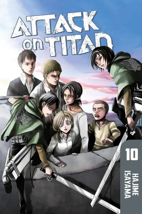 Attack on Titan 10 — manga en inglés (Kodansha)