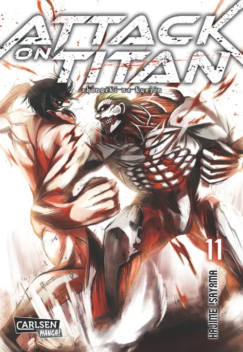 Attack on Titan 11 — manga en alemán (Carlsen)