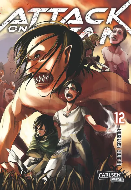 Attack on Titan 12 — manga en alemán (Carlsen)