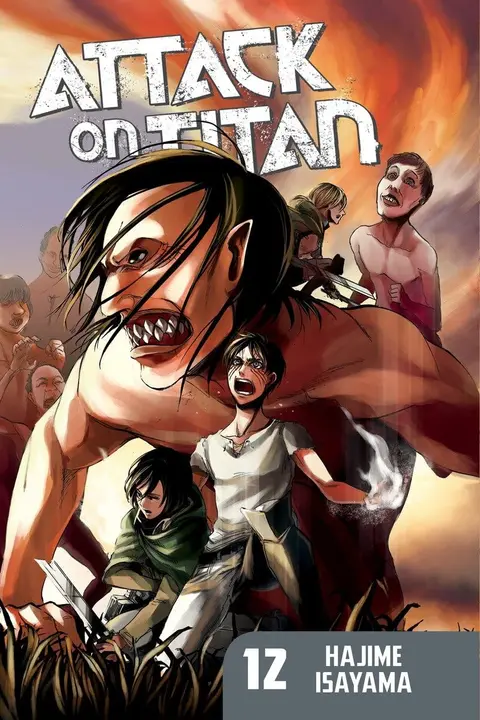 Attack on Titan 12 — manga en inglés (Kodansha)