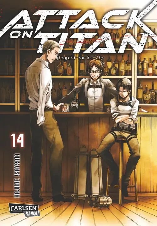 Attack on Titan 14 — manga en alemán (Carlsen)