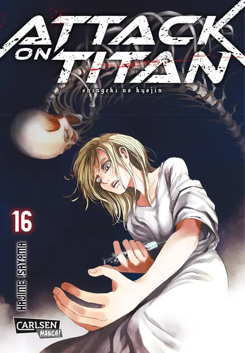 Attack on Titan 16 — manga en alemán (Carlsen)