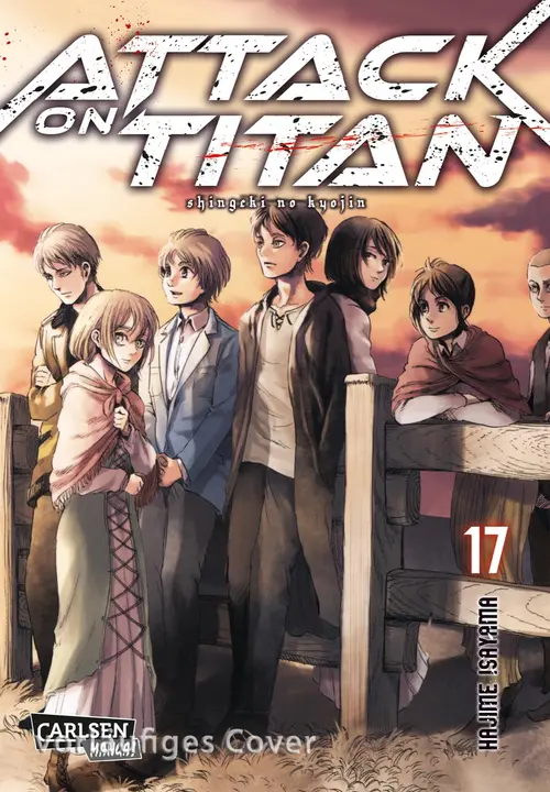 Attack on Titan 17 — manga en alemán (Carlsen)