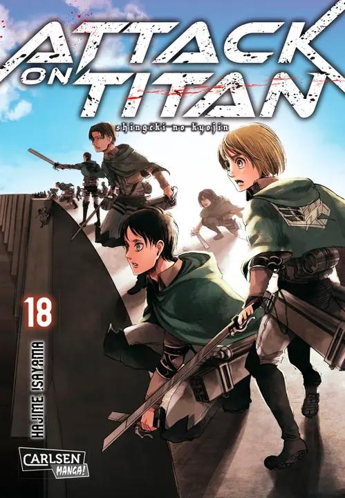 Attack on Titan 18 — manga en alemán (Carlsen)