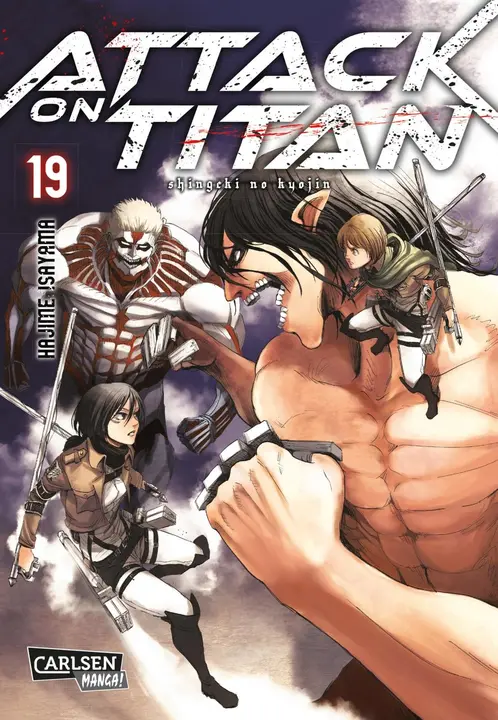 Attack on Titan 19 — manga en alemán (Carlsen)