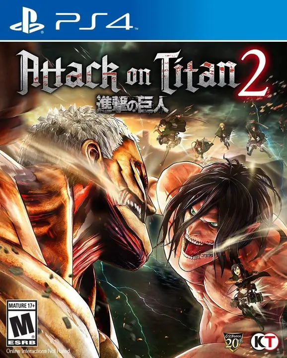 Attack on Titan 2, edición americana (Koei Tecmo, ref. 0296)