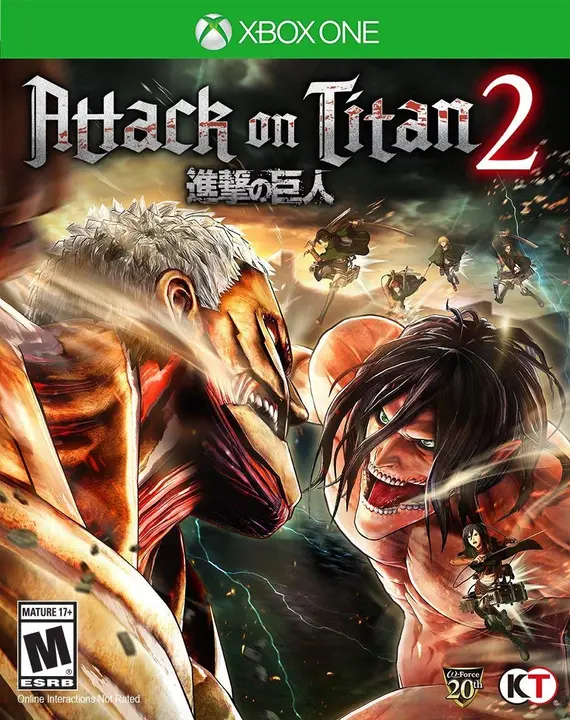 Attack on Titan 2, edición americana (Koei Tecmo, ref. 0297)
