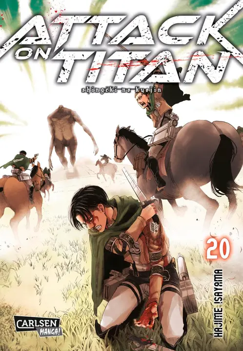 Attack on Titan 20 — manga en alemán (Carlsen)