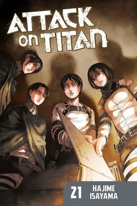 Attack on Titan 21 — manga en inglés (Kodansha)