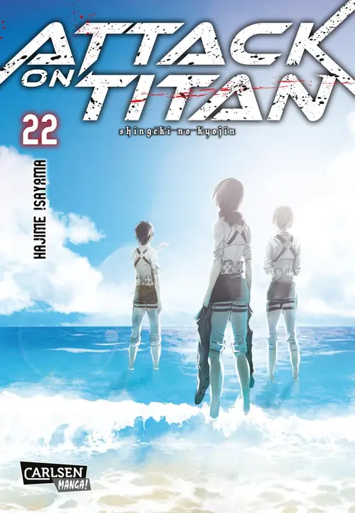 Attack on Titan 22 — manga en alemán (Carlsen)