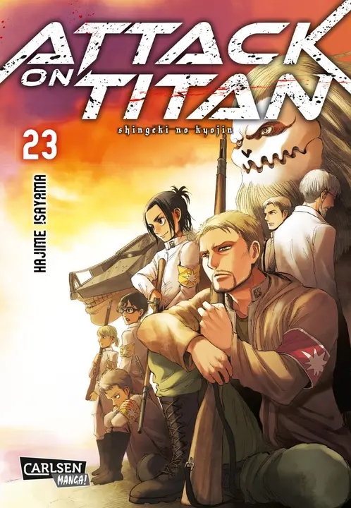 Attack on Titan 23 — manga en alemán (Carlsen)