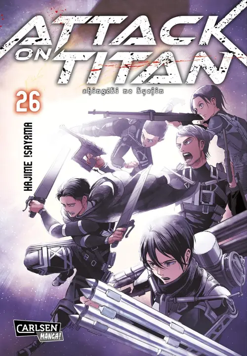 Attack on Titan 26 — manga en alemán (Carlsen)