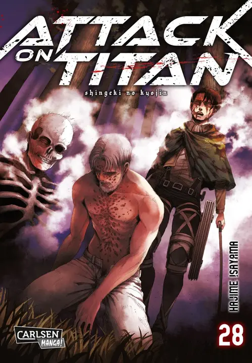 Attack on Titan 28 — manga en alemán (Carlsen)