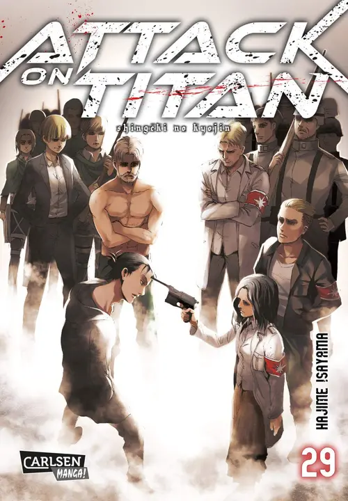 Attack on Titan 29 — manga en alemán (Carlsen)