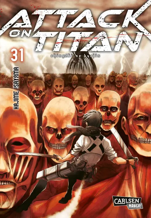 Attack on Titan 31 — manga en alemán (Carlsen)
