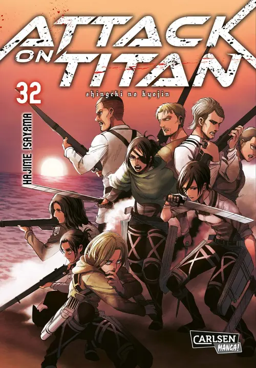 Attack on Titan 32 — manga en alemán (Carlsen)