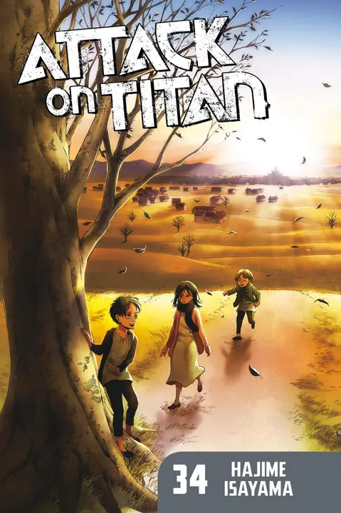 Attack on Titan 34 — manga en inglés, tomo final (Kodansha)