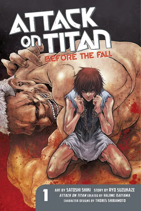 Attack on Titan: Before the Fall 1 — manga en inglés (Kodansha)