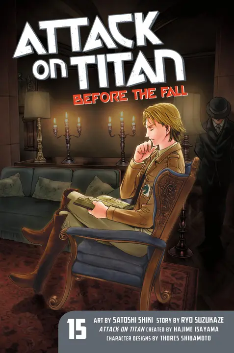Attack on Titan: Before the Fall 15 — manga en inglés (Kodansha)