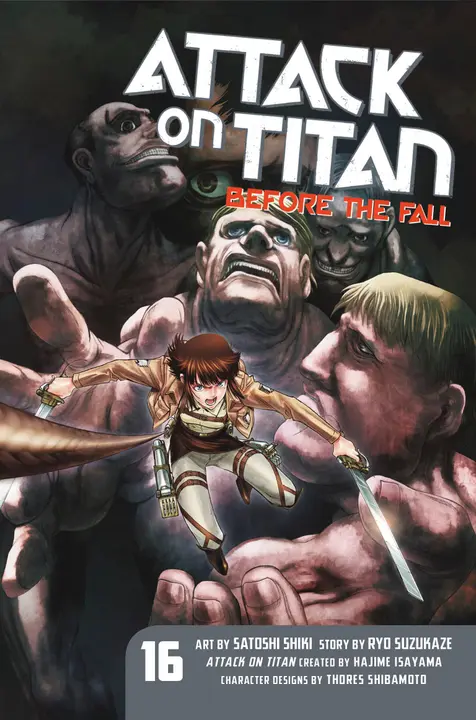Attack on Titan: Before the Fall 16 — manga en inglés (Kodansha)