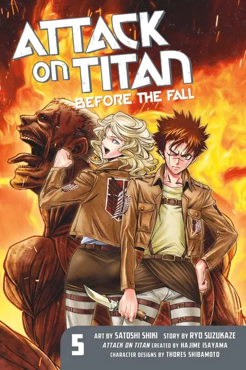 Attack on Titan: Before the Fall 5 — manga en inglés (Kodansha)