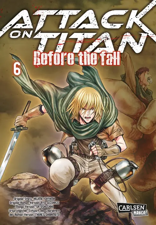 Attack on Titan: Before the Fall 6 — en alemán (Carlsen)